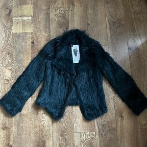 Waterfall fur women’s coat - New, never been worn